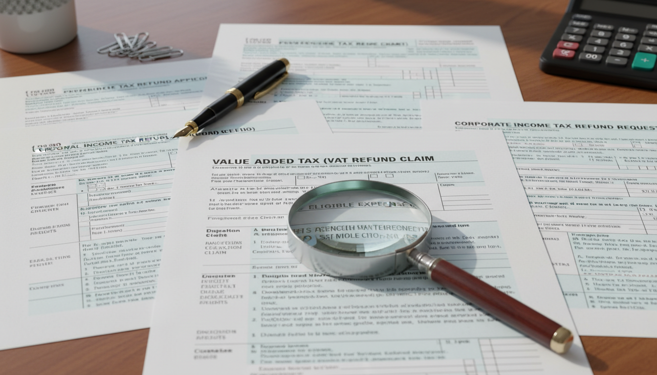 Các loại hoàn thuế phổ biến hiện nay