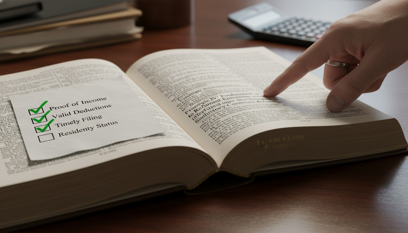 Điều kiện và nguyên tắc cơ bản để được hoàn thuế