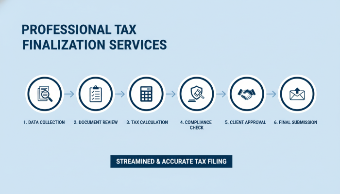 Quy Trình Cung Cấp Dịch Vụ Quyết Toán Thuế Chuyên Nghiệp Từ A-Z