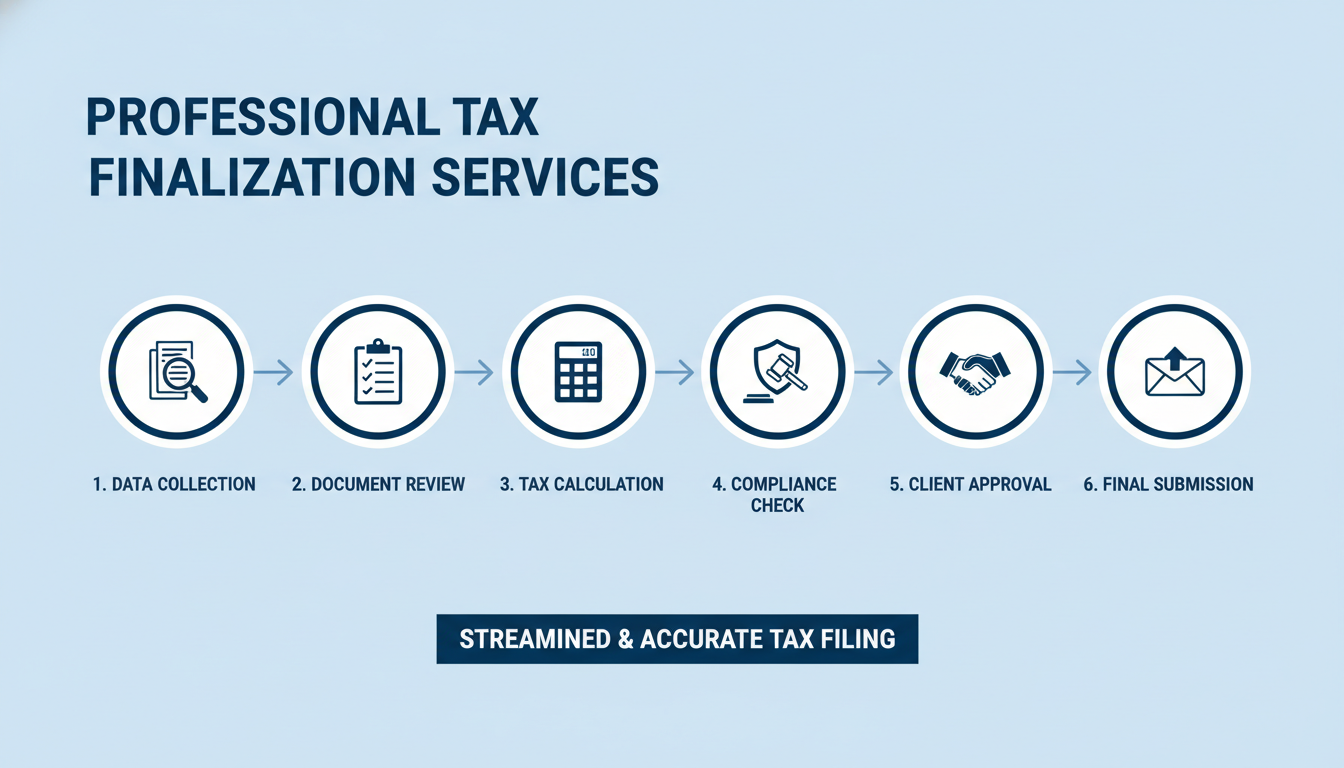 Quy Trình Cung Cấp Dịch Vụ Quyết Toán Thuế Chuyên Nghiệp Từ A-Z